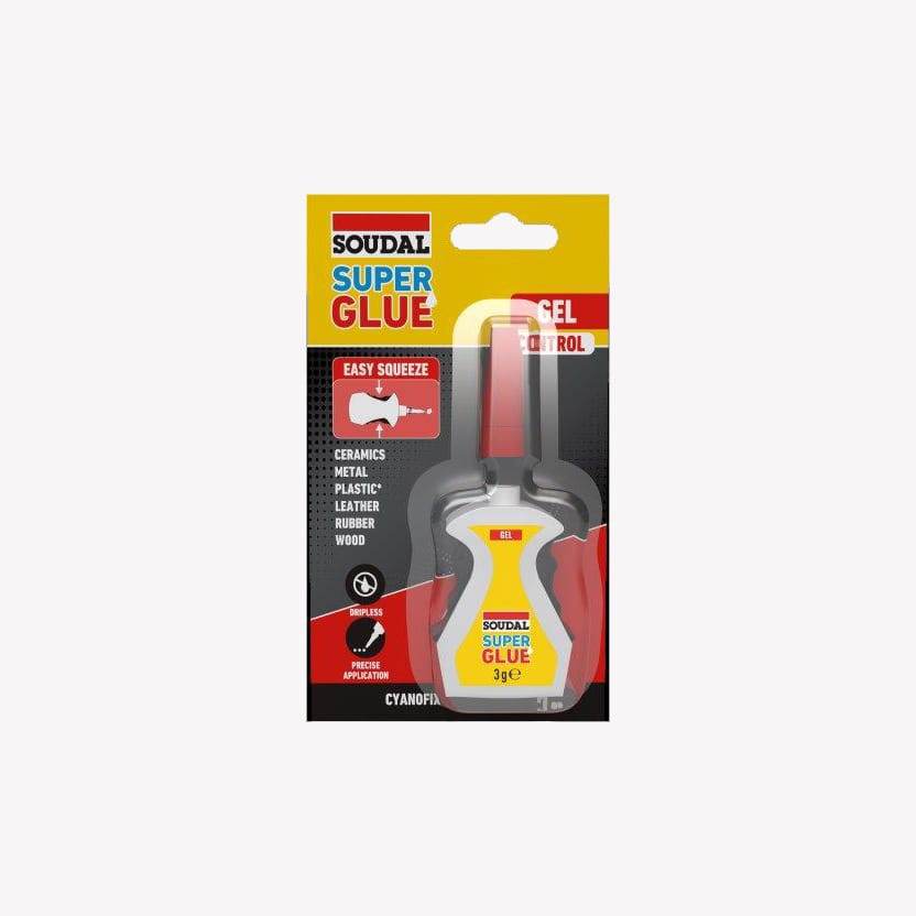Super Glue Gel 3g Precision Tube - Soudal