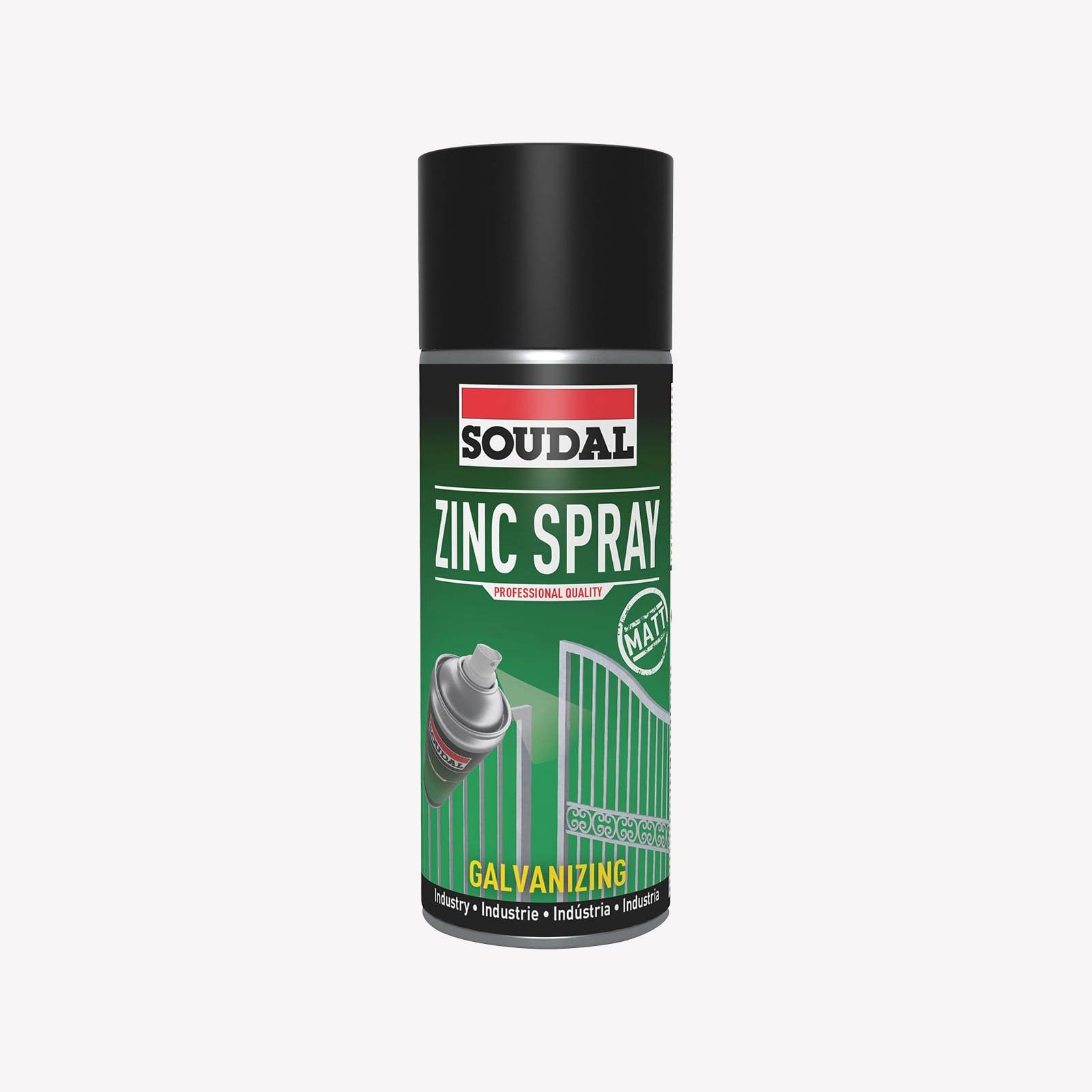 Zinc Spray Mate Claro - Soudal