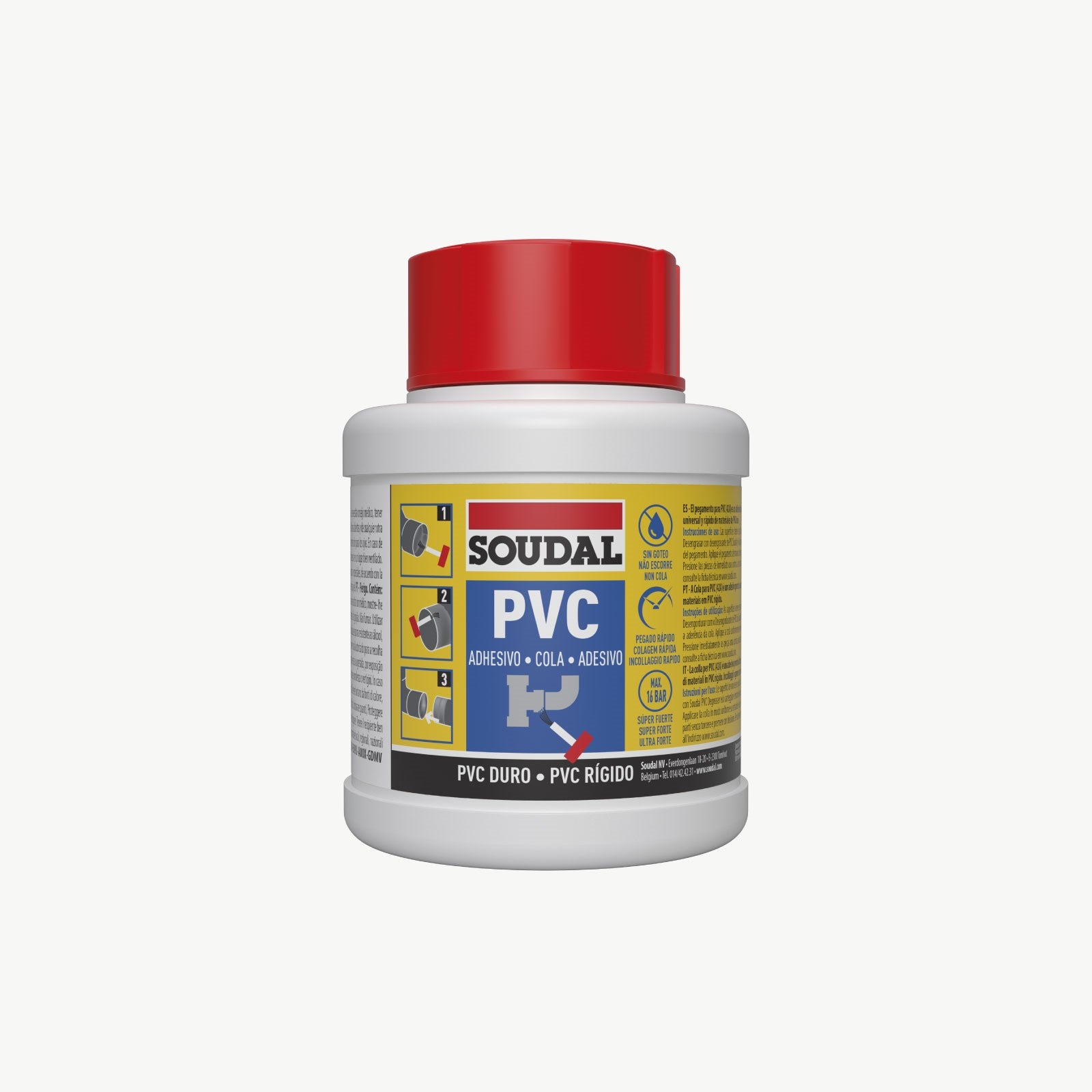 Cola para PVC Gel 42A com Pincel