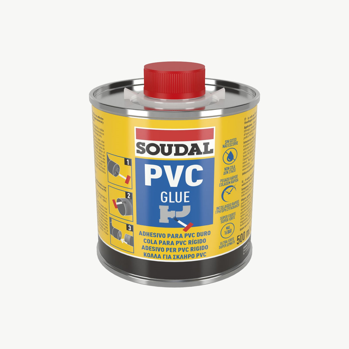 Cola para PVC Gel [com Pincel] | Soudal