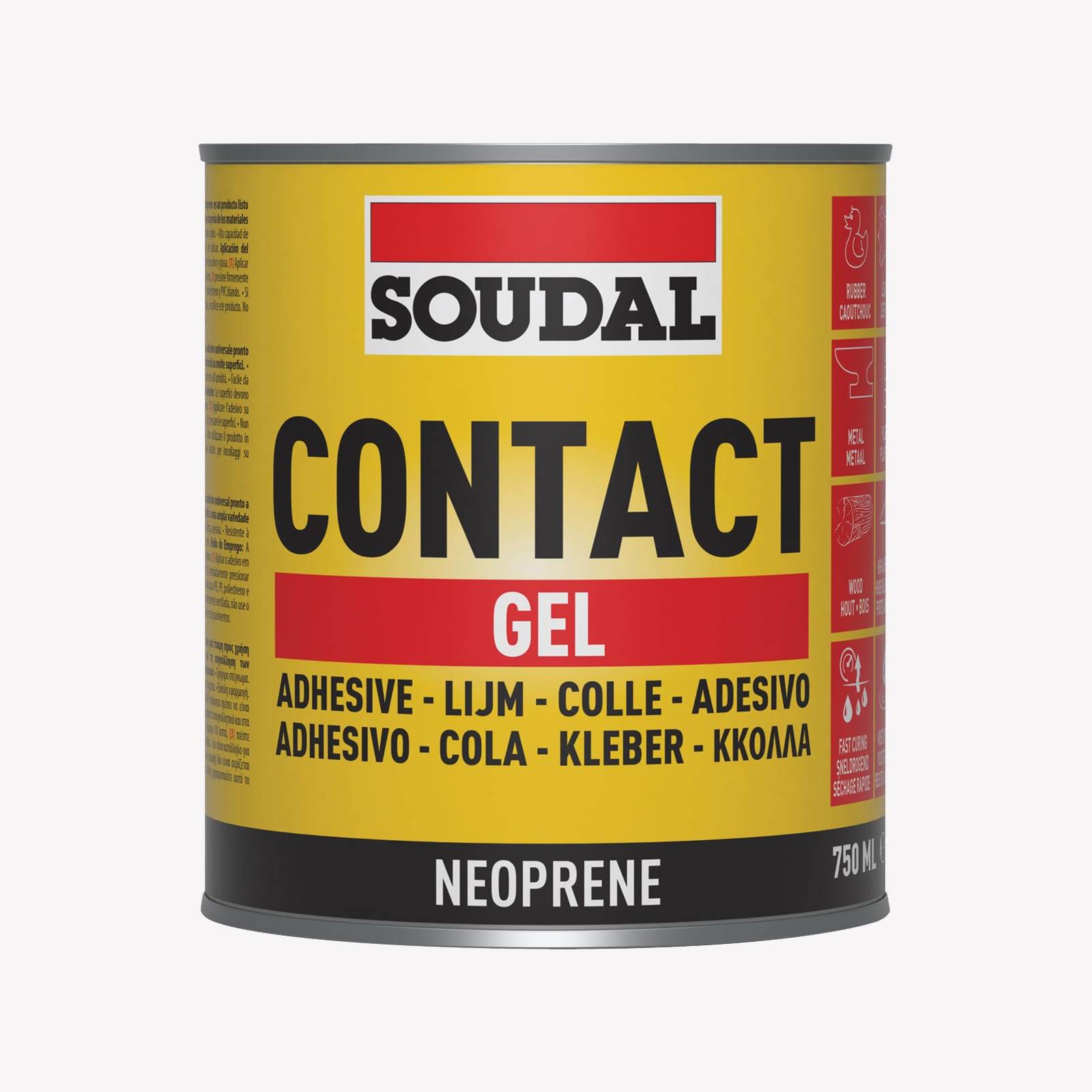 Cola Neoprene em Gel - Soudal
