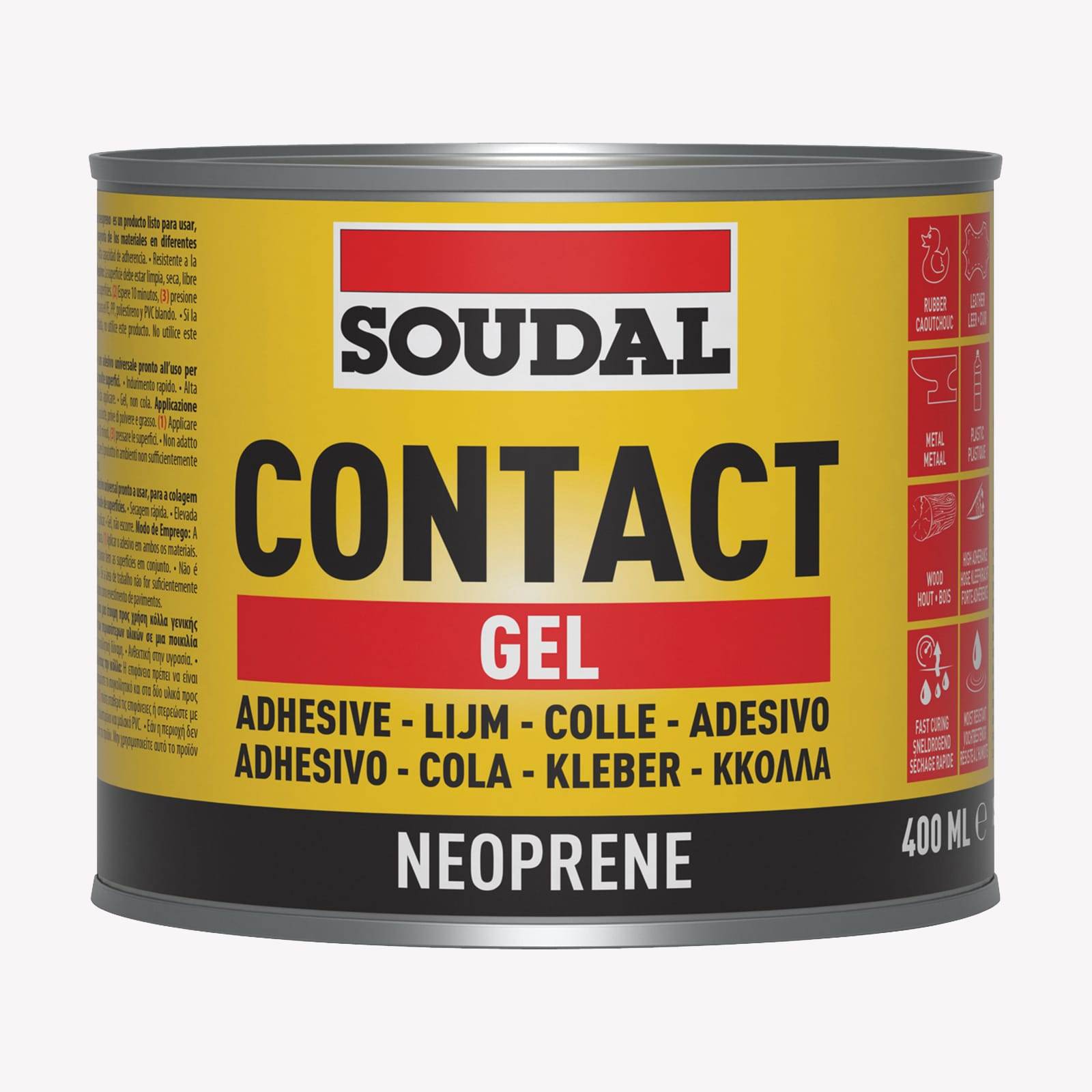Cola Neoprene em Gel - Soudal