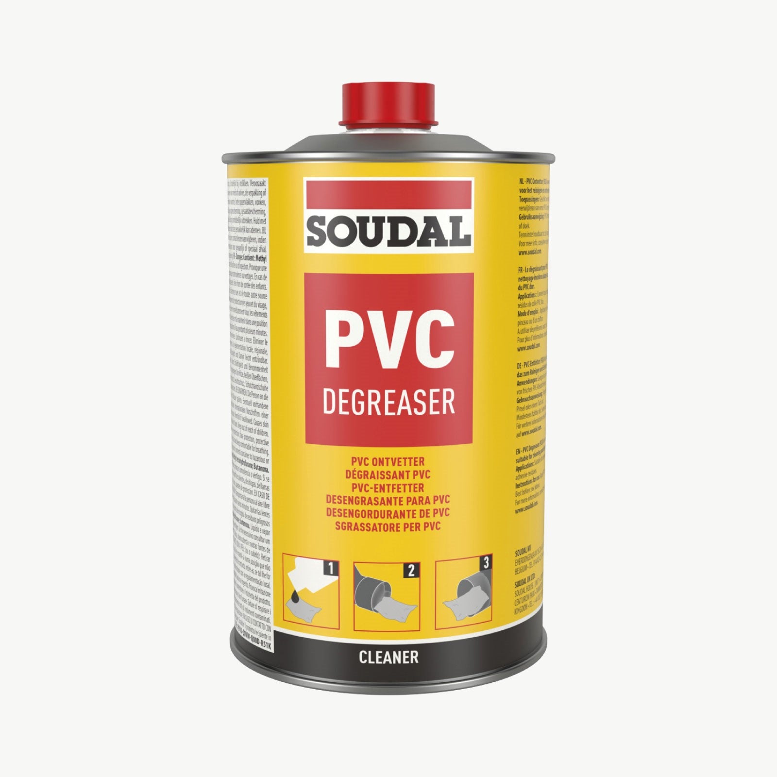 Desengordurante para PVC