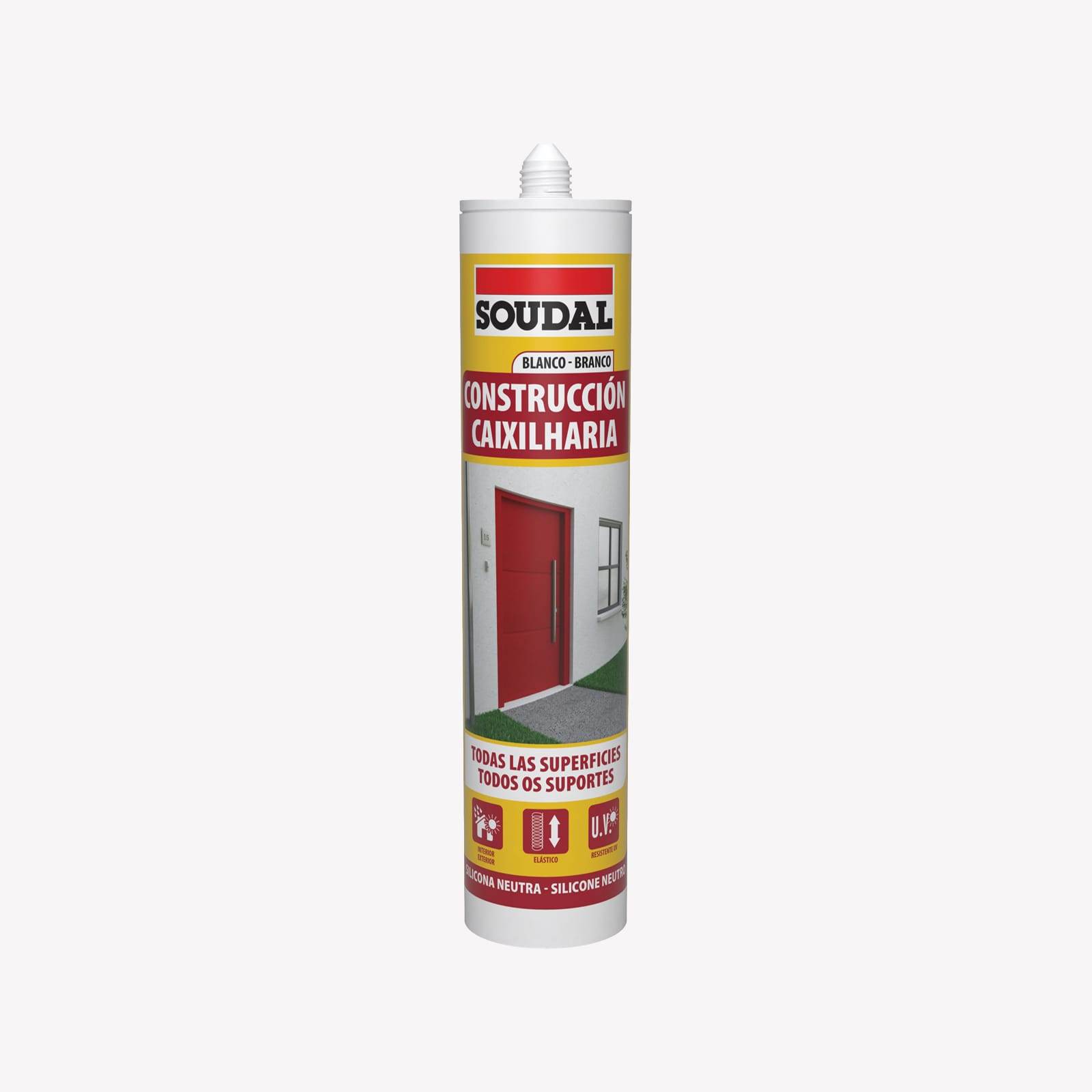 Silicone Construção Neutro - Soudal
