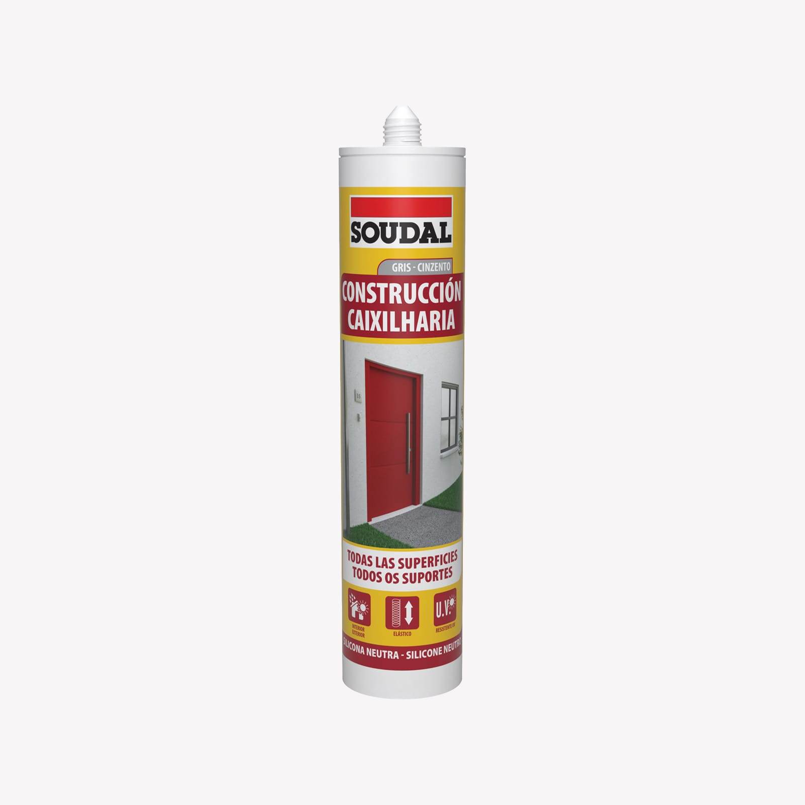 Silicone Construção Neutro - Soudal