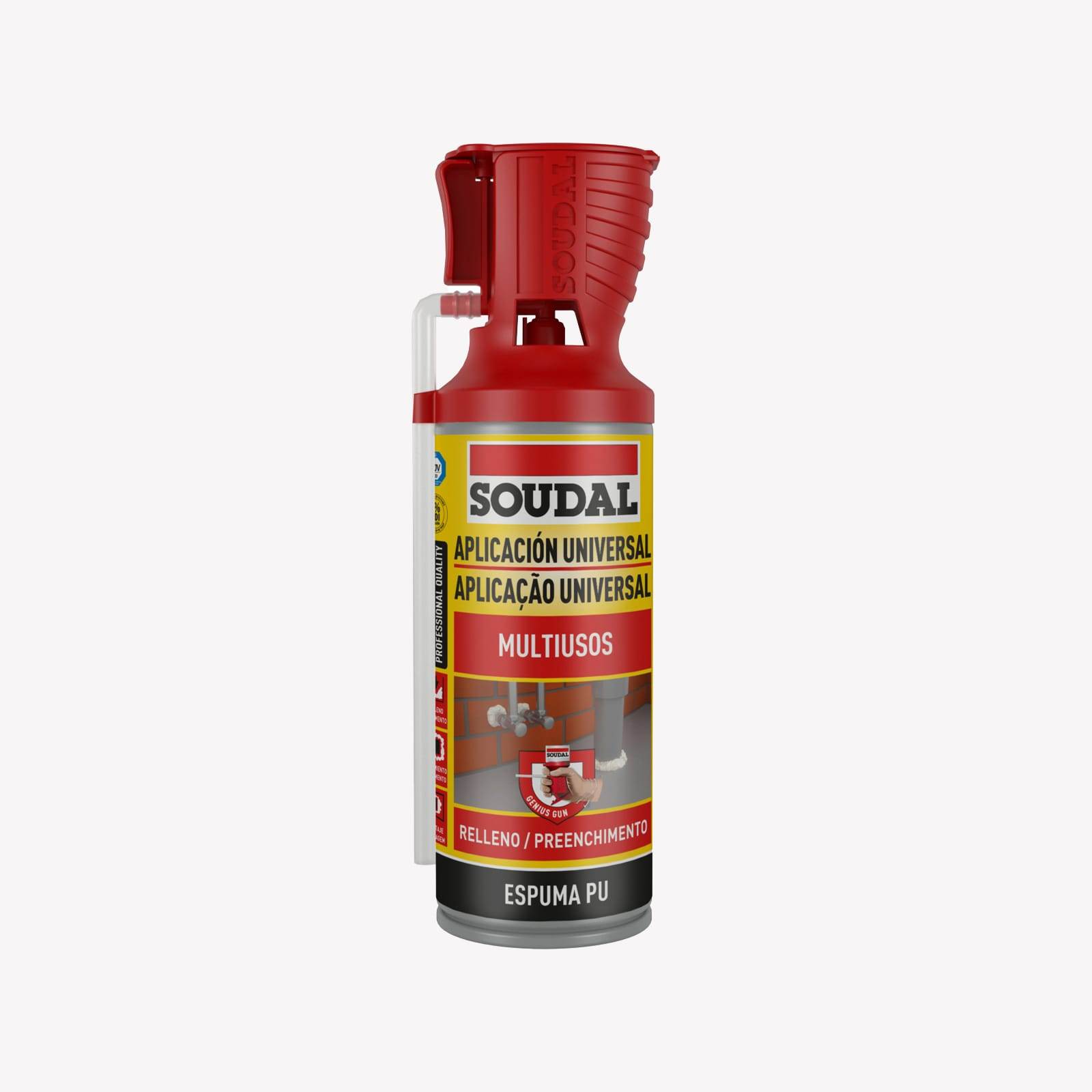 Espuma Genius Gun Isolamento e Preenchimento - Soudal