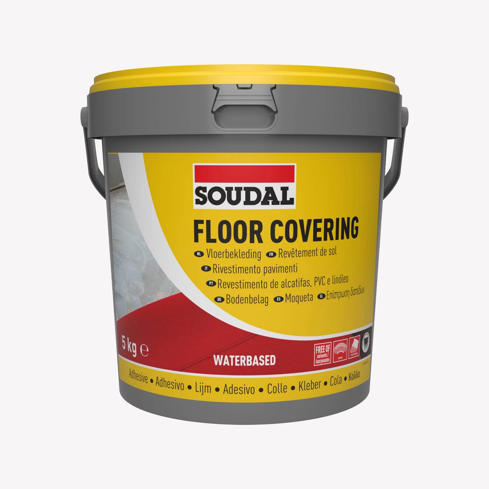 Cola para Revestimentos Vinílicos, Alcatifa e Linóleo - Soudal