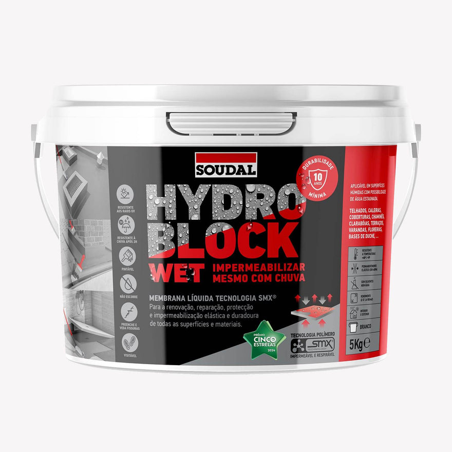 Hydro Block Wet Cinzento | Soudal