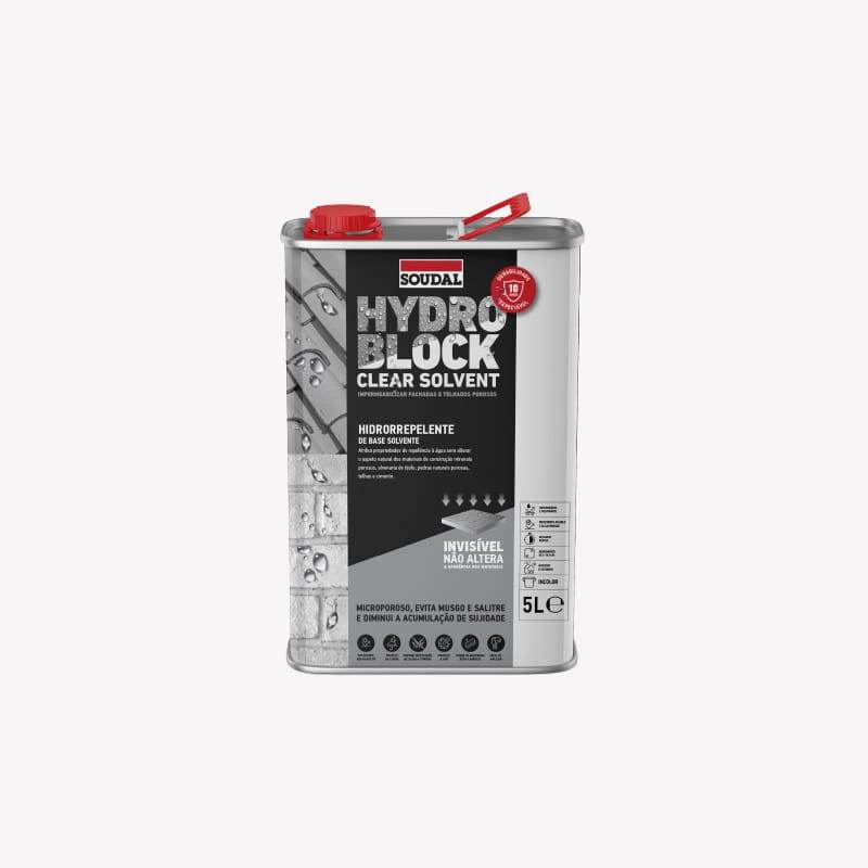 Hydro Block Clear Solvent - Soudal