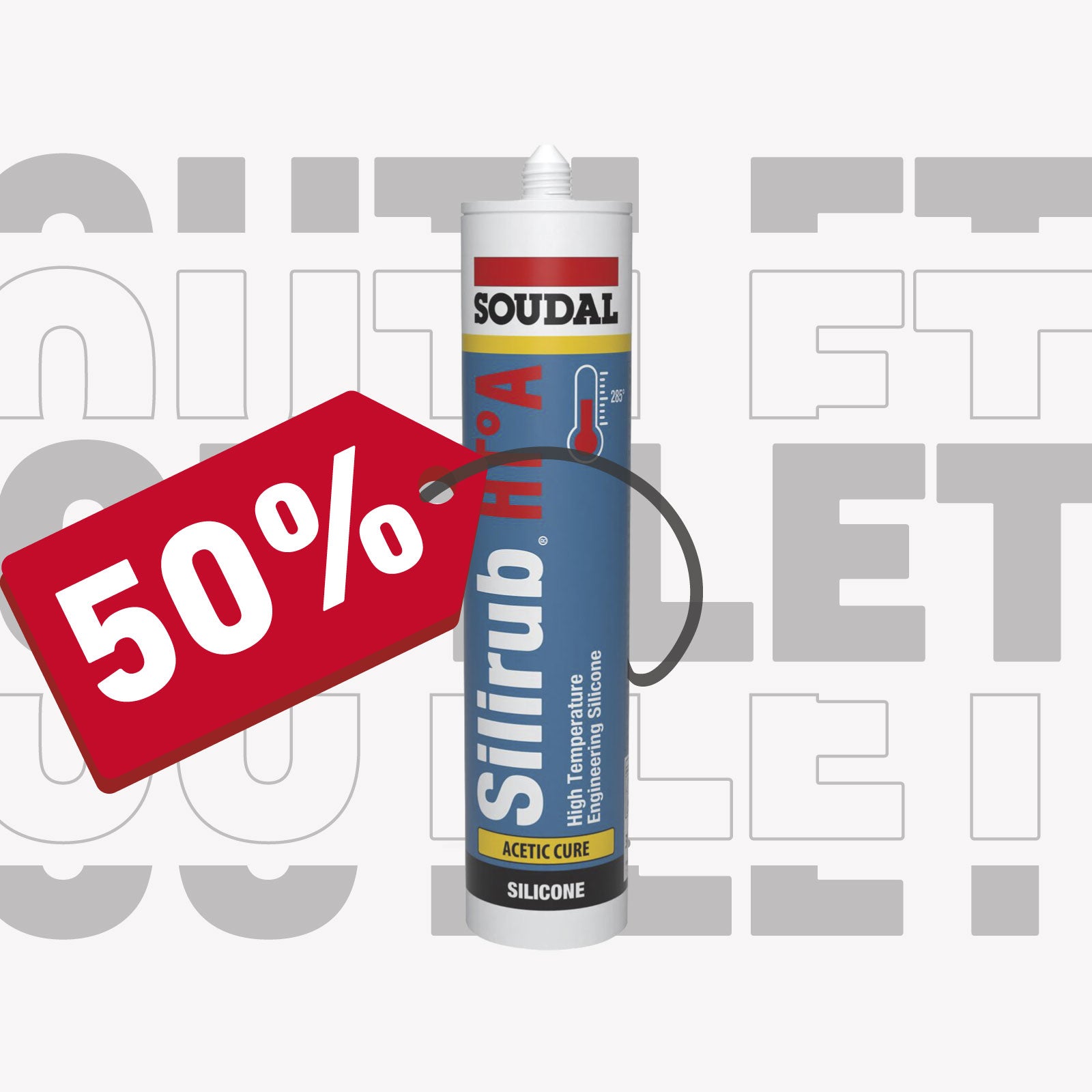 Silirub HT-A (Silicone Acético) 285°C (Outlet)