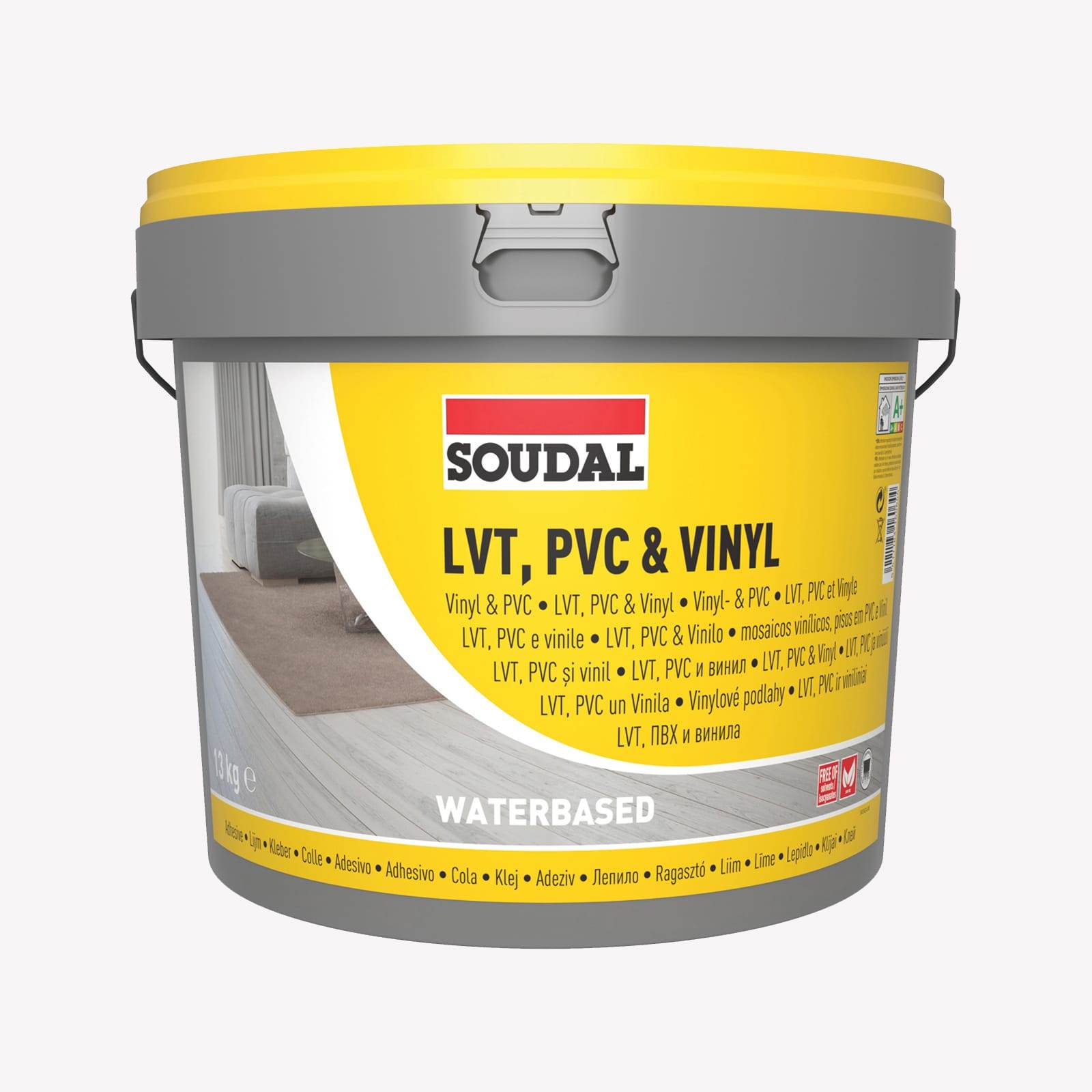 Cola para LVT, Vynil e PVC - Soudal