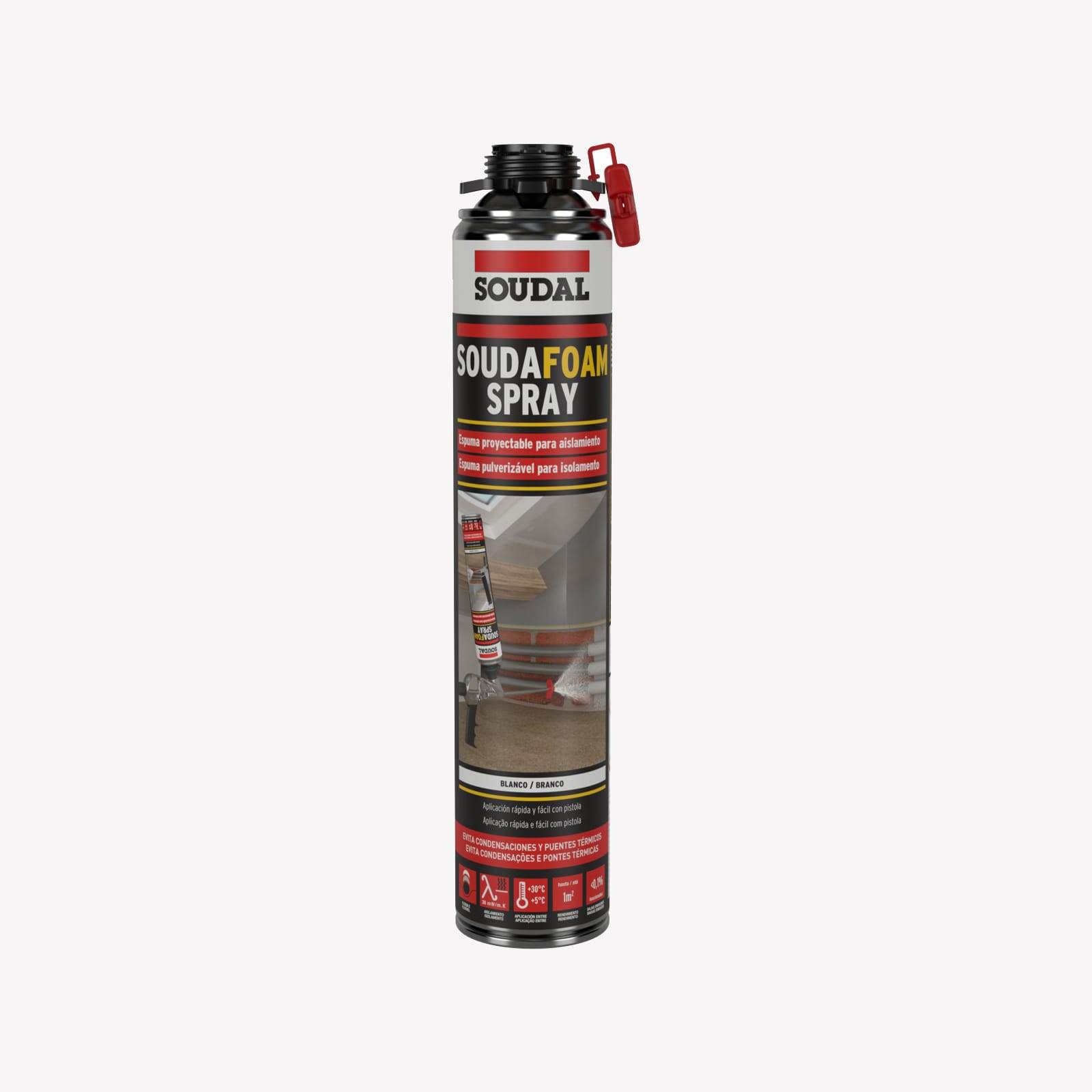 Espuma Pistola Projetável 0% Emissão MDI - Soudal