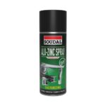Spray com composto de alumínio-zinco para usar em carroçarias, braçadeiras de calhas e costuras de solda